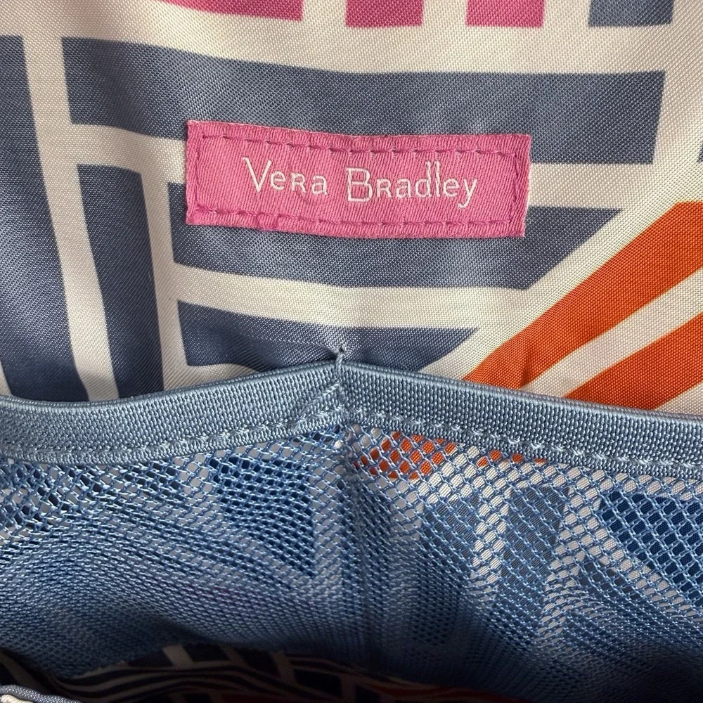 Vera Bradley Multi Color‎ Medallion Pattern Back Pack Book Bag Adjustable Straps